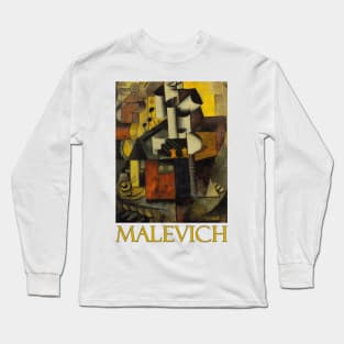 Musical Instrument by Kazimir Malevich Long Sleeve T-Shirt